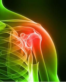 3D image of shoulder pain 3D image of shoulder pain