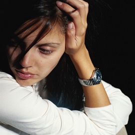 Depressed woman Depressed woman